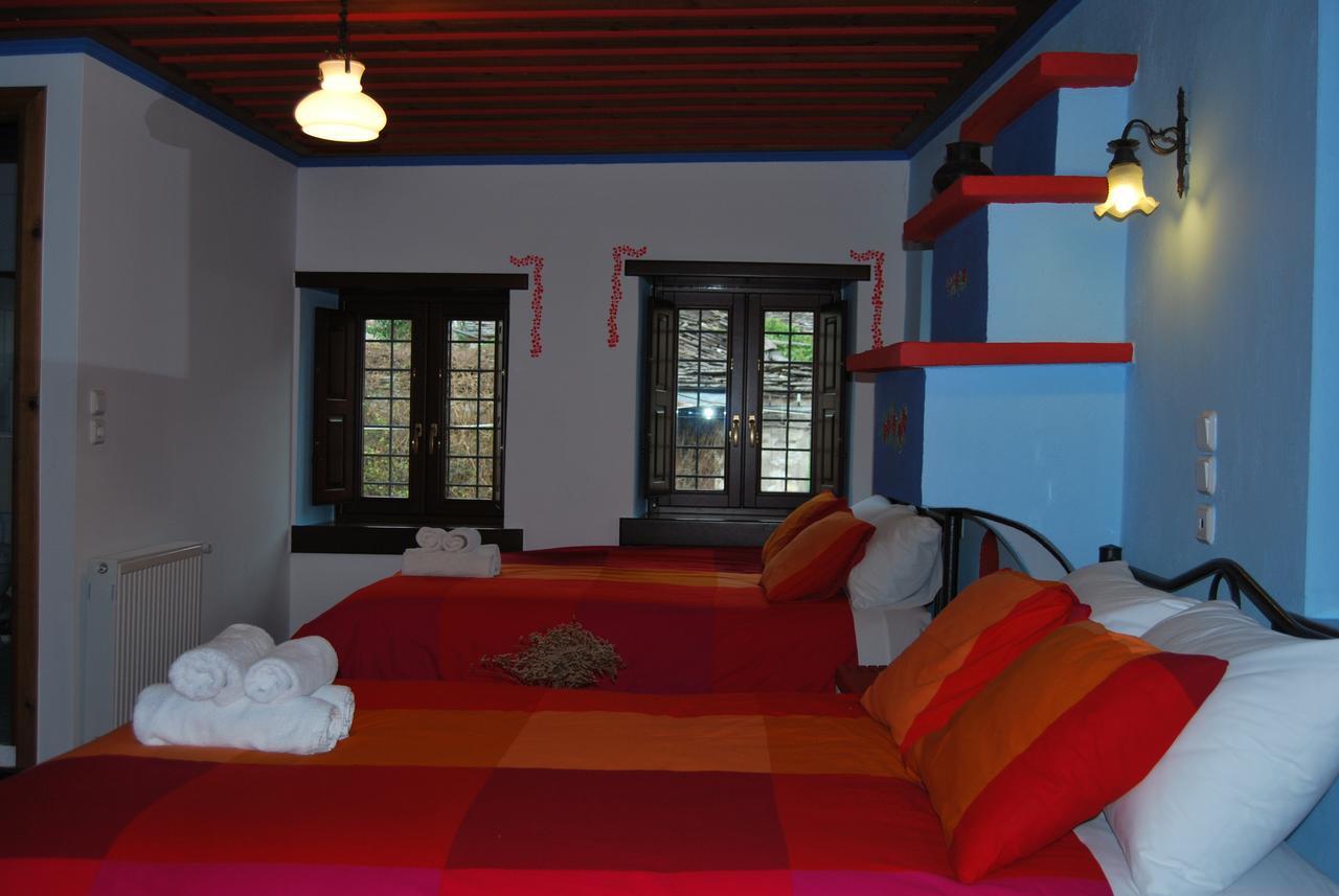 Tritoxo Guesthouse Koukkouli Bagian luar foto